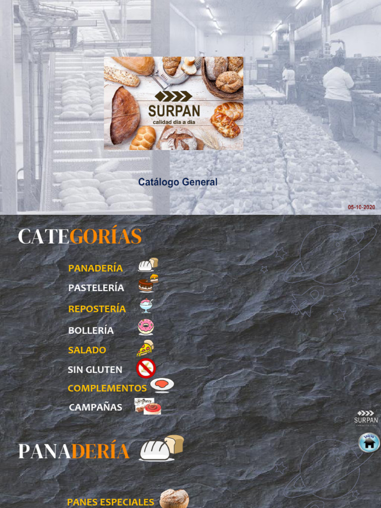 Catálogo de Productos Super Pan | PDF | Tarta de queso | Panes