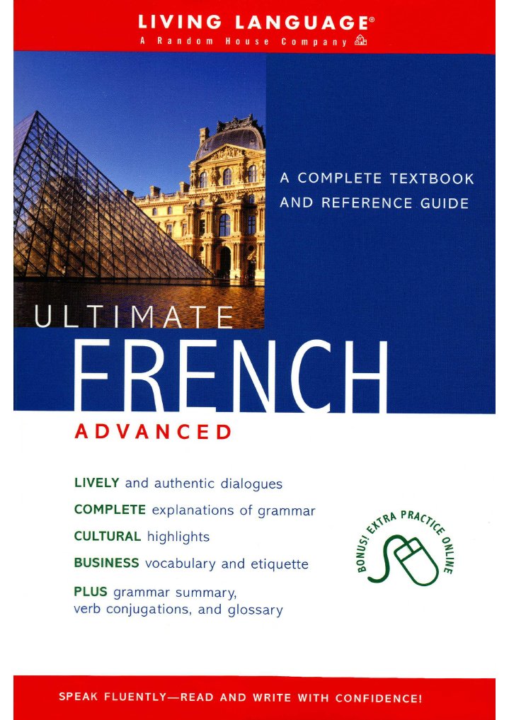 Living Language Ultimate French Advanced | PDF
