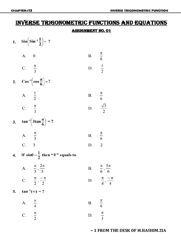 Math 1st Year Ex 1.1