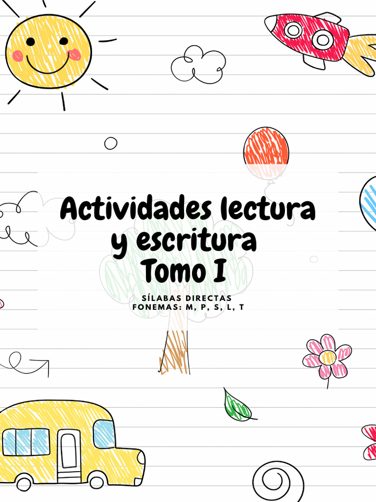 Actividades de Lectura y Escritura Infantil | PDF | Artes del Lenguaje ...