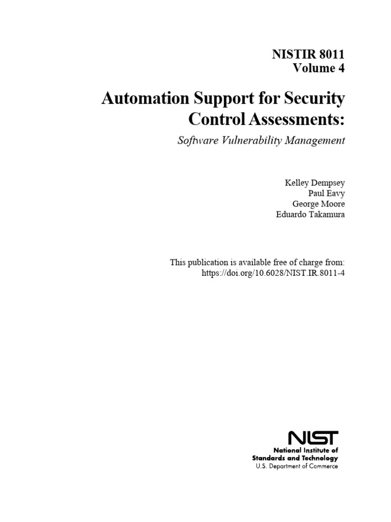 Automation in Software Vulnerability Management | PDF | Vulnerability ...