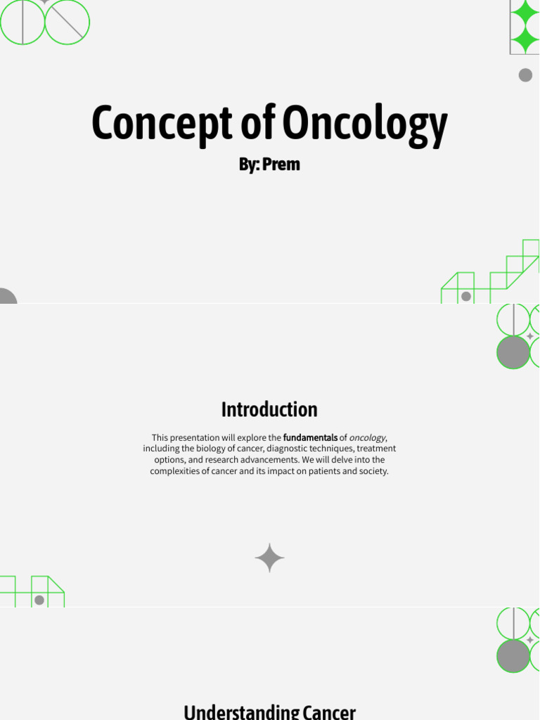 Fundamentals of Oncology Explained | PDF | Science & Mathematics