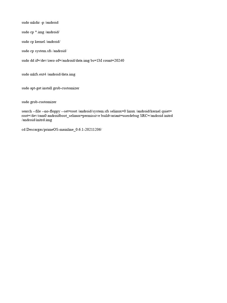Android System Setup Instructions | PDF | Computers