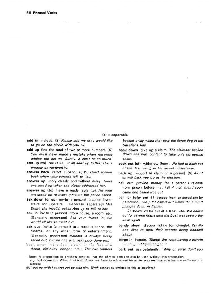 Phrasal Verbs-Heaton | PDF