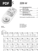 EMS Foot Massager User Manual | PDF