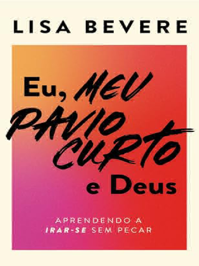 Resumo Pavio Curto Deus Aprendendo Irar Se Pecar Ffad | PDF