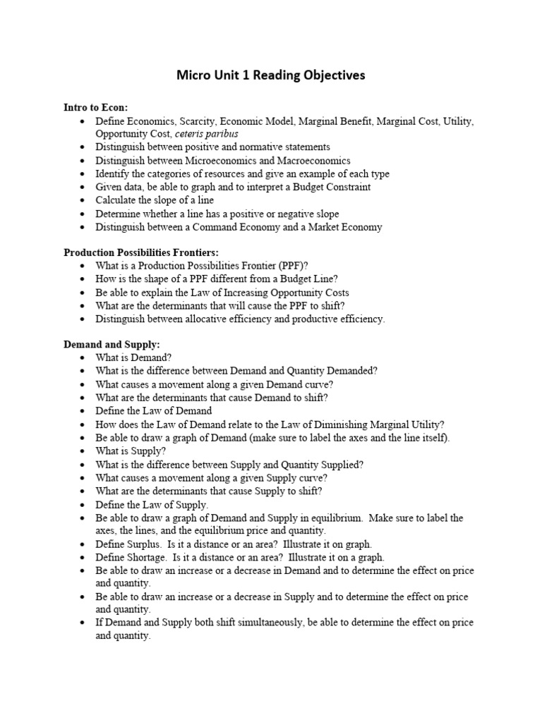 Microeconomics Concepts and Applications | PDF | Supply And Demand ...