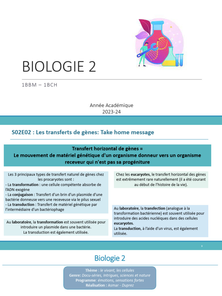 SOLUTION: Corrig de l examen de biologie cellulaire unniv bejaya