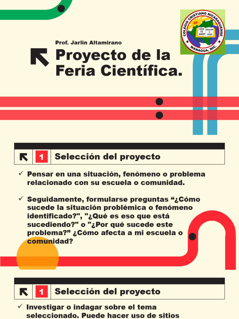 Proyecto de La Feria Científica y Tecnológica | PDF | Metodología | Science
