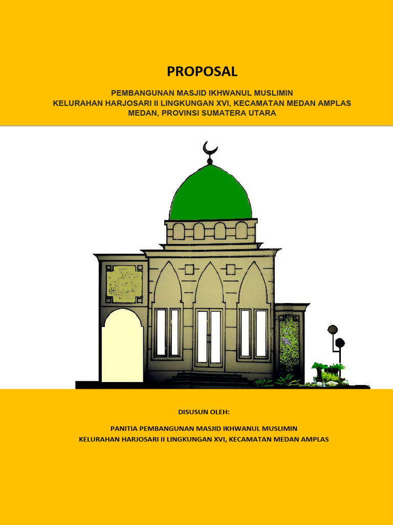Proposal Pembangunan Masjid Ikhwanul Muslimin | PDF