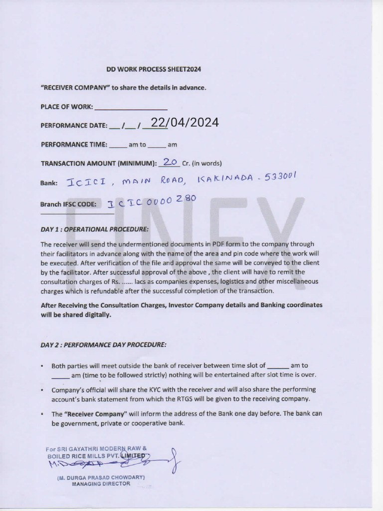 New Edited Term Sheet | PDF