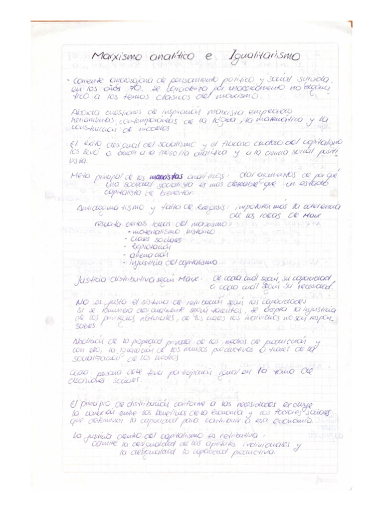 Marxismo Analítico e Igualitarismo PDF