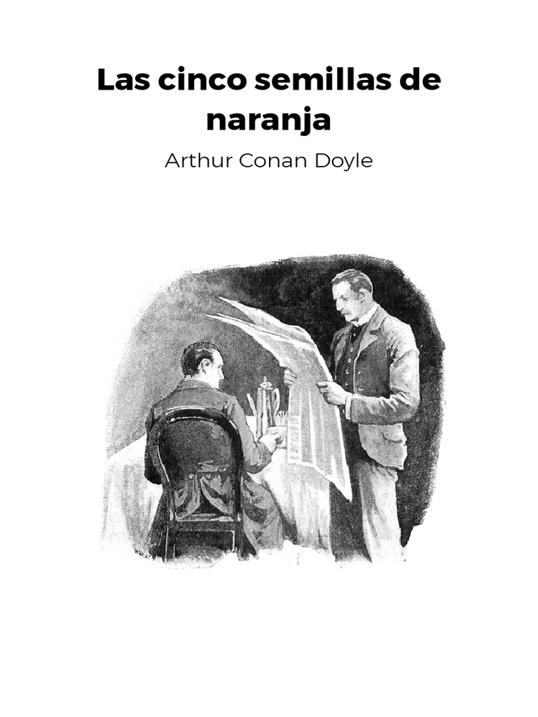Las Cinco Semillas De Naranja Pdf Sherlock Holmes
