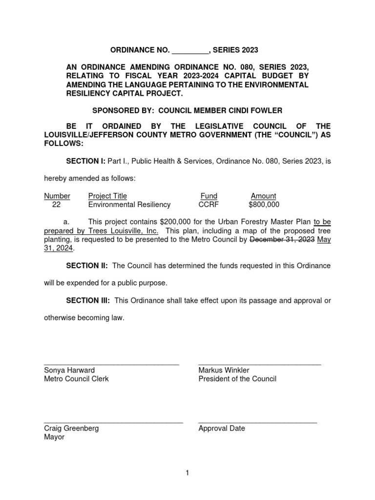 O-228-23 Ordinance | PDF | Law | Home & Garden