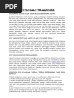 Download PERTANYAAN WAWANCARA by riska yanuarti SN74573684 doc pdf