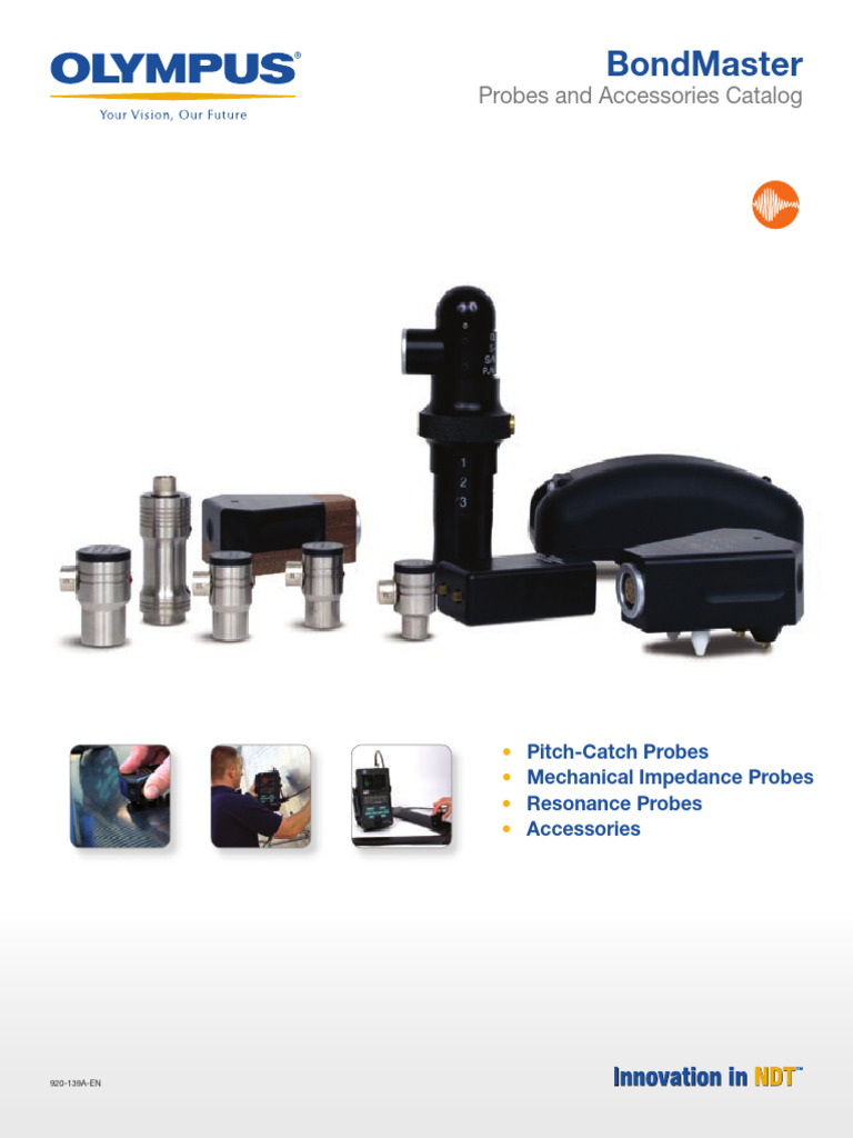 BondMaster Probes & Accessories Catalog | PDF | Nondestructive Testing ...