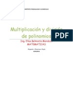 Multiplicación y División de Polinomios