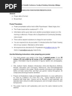 Download Guidelines for Poster Presentation 2011 by Thomas George SN74575108 doc pdf