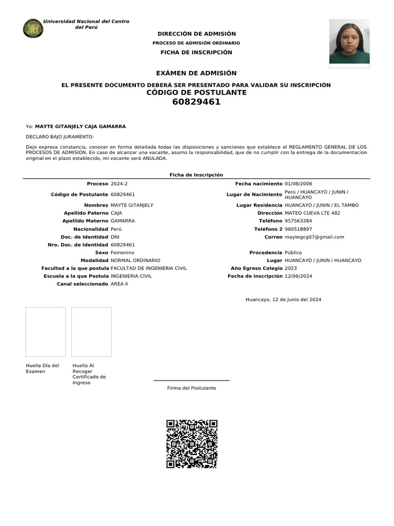 Declaración Jurada | PDF | Documento de identidad | Gobierno