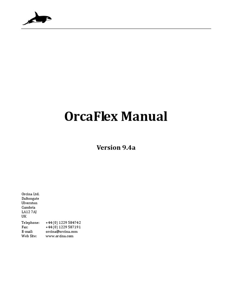 Orca Flex | PDF | Command Line Interface | Thread (Computing)