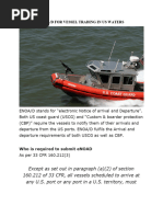BGPAN Vessel Arrival Notification Guide | PDF
