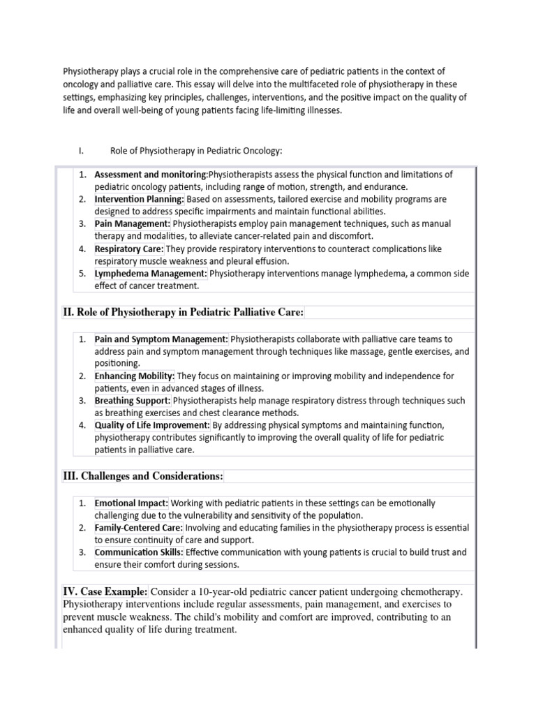Oncology and Palliative Care | PDF | Physical Therapy | Palliative Care