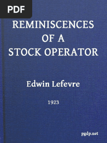 Reminiscences of A Stock Operator
