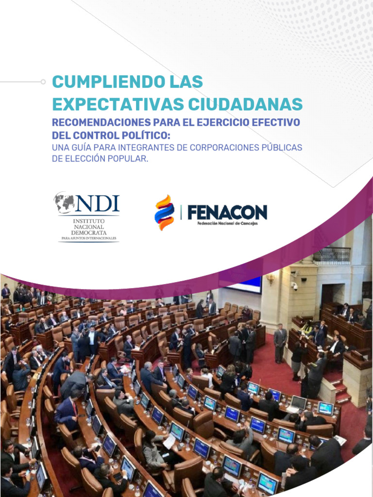 Cap. 3 Manual Control Político Corporaciones Públicas | PDF | Político ...