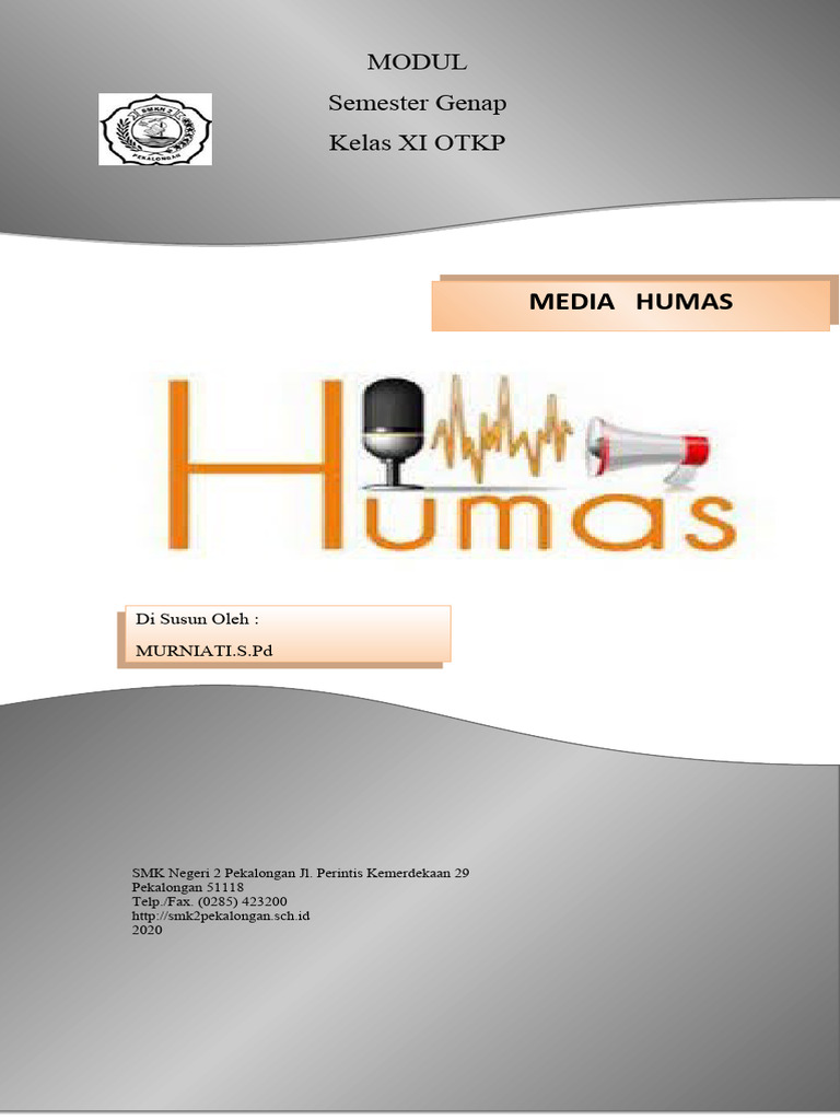 Media Humas Kelas XI SMK Pekalongan | PDF | Karier & Perkembangan ...