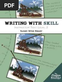 (The Complete Writer - Writing With Skill) Susan Wise Bauer - Writing With Skill, Level 2 - Instructor Text-The Well-Trained Mind Press (2013)