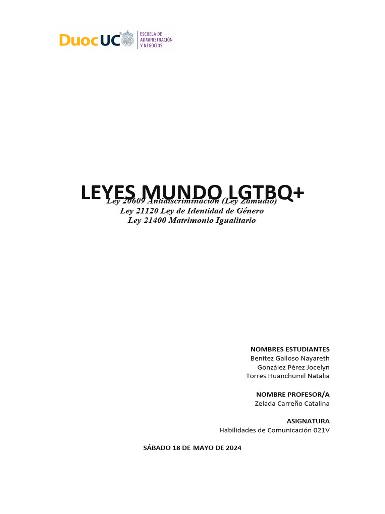 If. LGBTQ | PDF | Género | Estudios de género