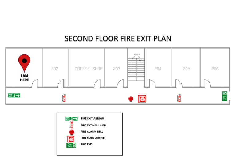 Second Floor Fire Exit Plan | PDF