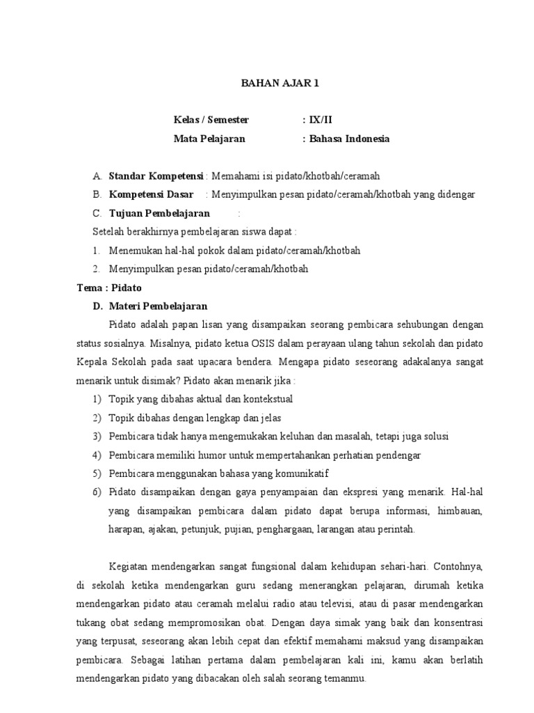 Tema Pidato Pembicara Waktu Tayang Siar Bentuk Sapaan Yang Digunakan Terbaik Kumpulan Referensi Teks Pidato
