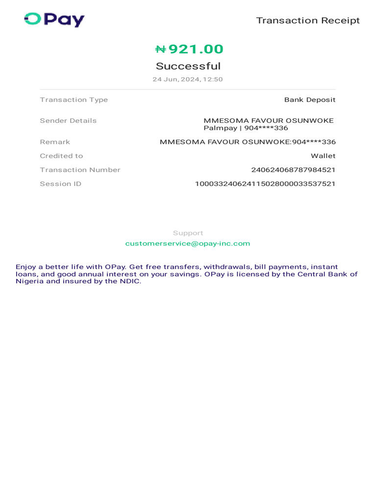 Transaction 240624068787984521 | PDF
