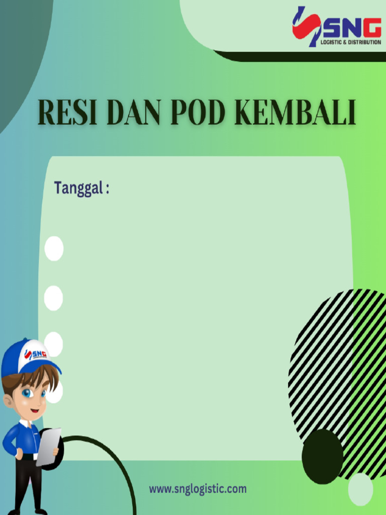 Form Resi Dan Pod Kembali | PDF