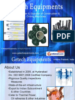 Getech Equipments International PVT LTD Andhra Pradesh India