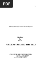 Understanding The Self - 1ST Year | PDF | Id | Philosophy Of Self