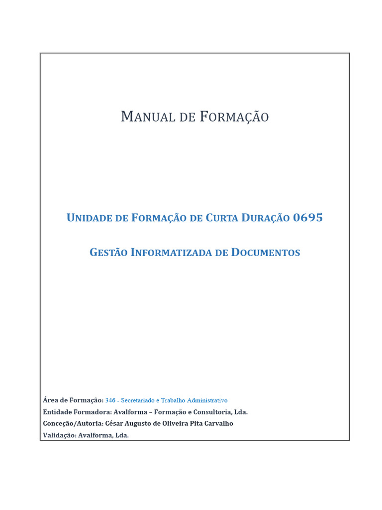 Gestão Informatizada de Documentos | PDF | Bancos de dados | Informática