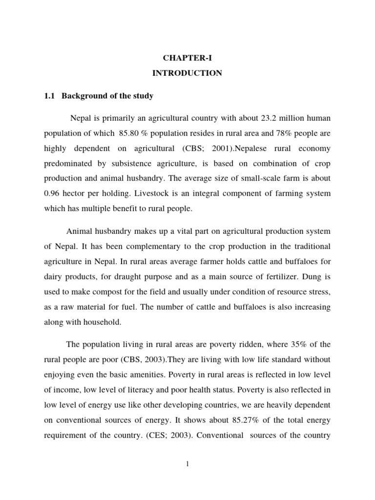Biogas Potential and Benefits in Nepal | PDF | Biogas | Agriculture