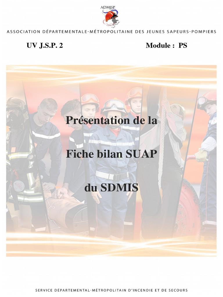 Fiche Bilan SUAP pour Secours d'Urgence | PDF | Soins de santé ...