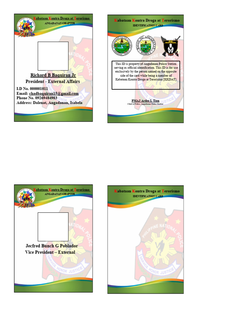 Kkdat I.D | PDF | Applications Of Cryptography | Citizenship