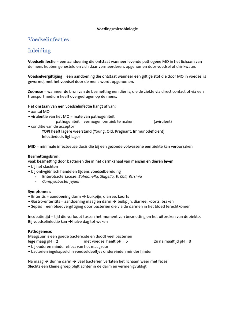 Microbiology Summary | PDF