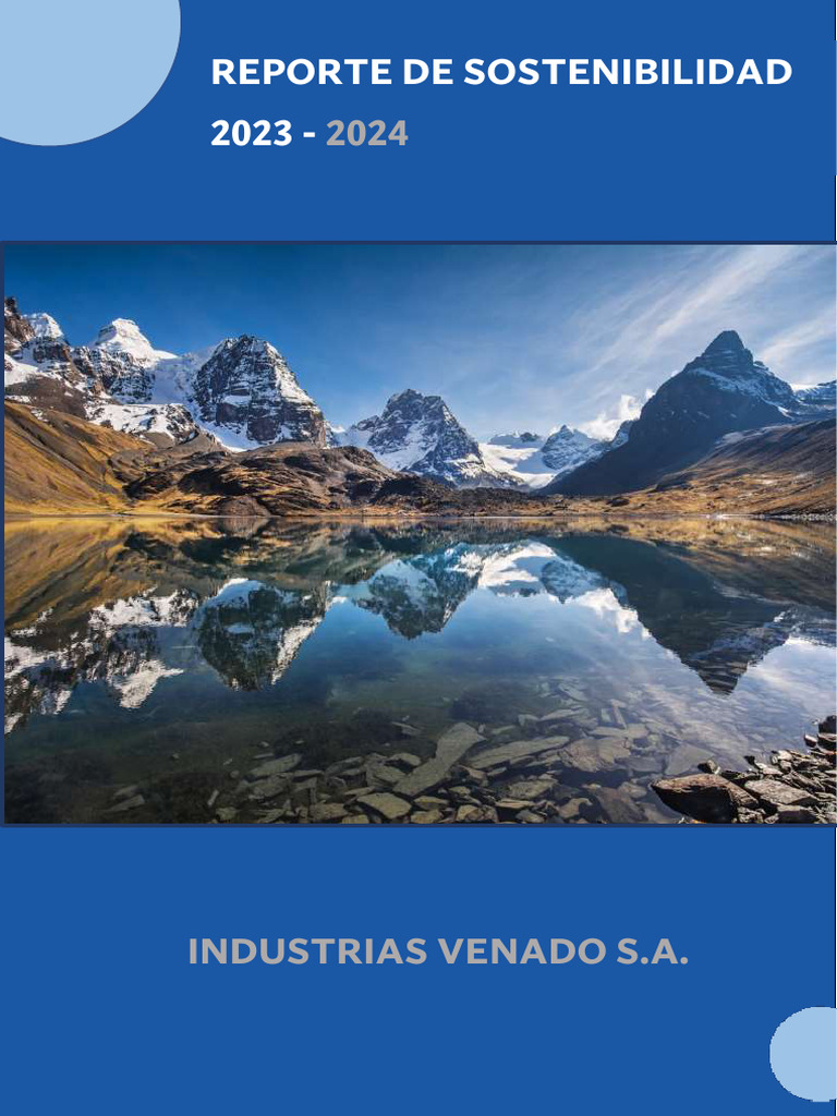 Ivsa Reporte De Sostenibilidad 2023 2024 Firma Pdf Uso Eficiente De