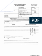 John C Coughenour Financial Disclosure Report For 2009