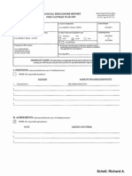 Richard A Schell Financial Disclosure Report For 2010