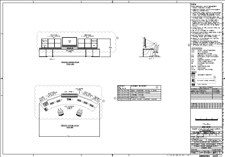 Central Control Room Console Layout | PDF | Telecommunications ...