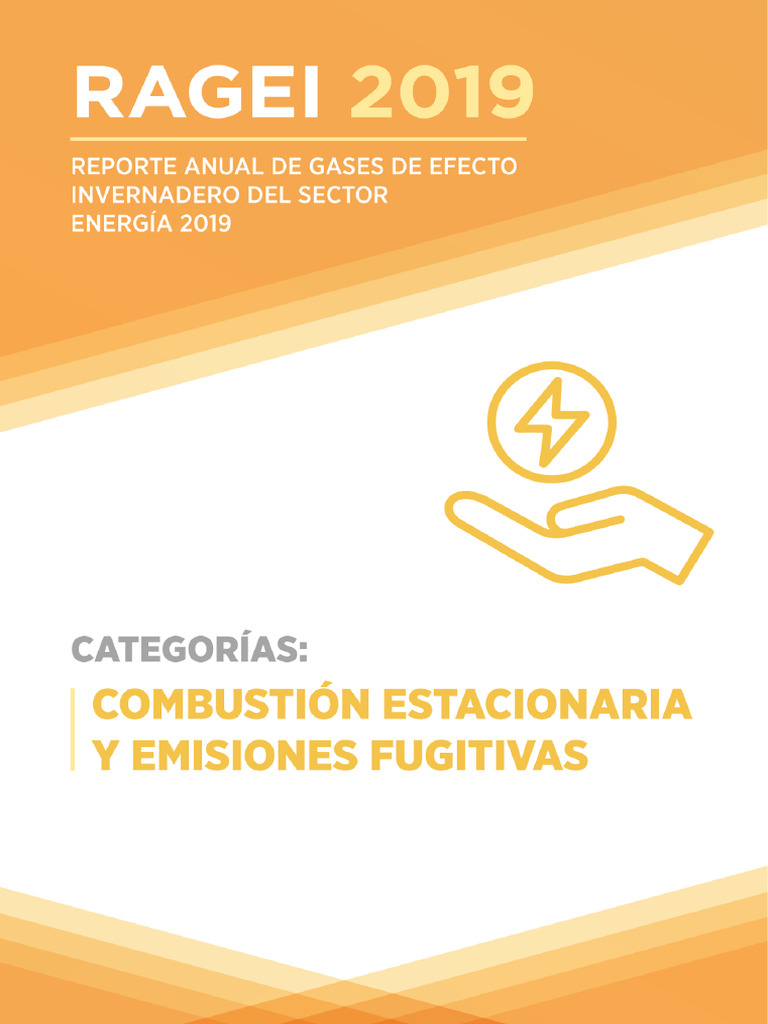Reporte Anual RAGEI 2023: Emisiones Energía | PDF | Gases de efecto ...