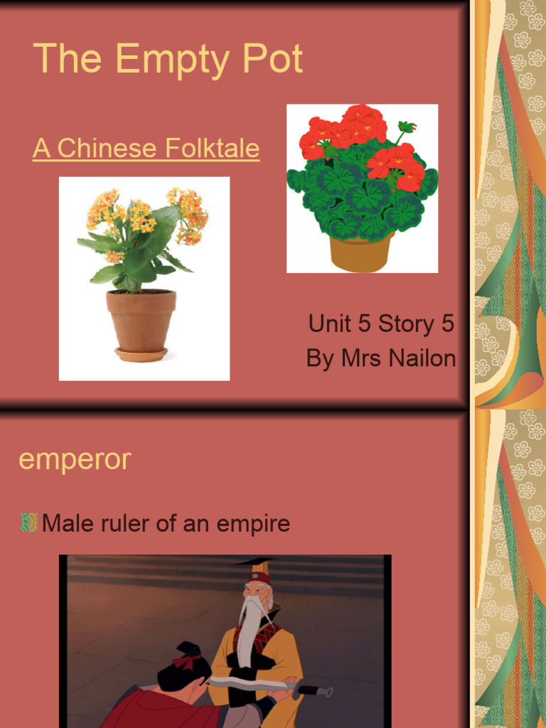 The empty pot pdf