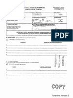 Howard B Turrentine Financial Disclosure Report For 2009