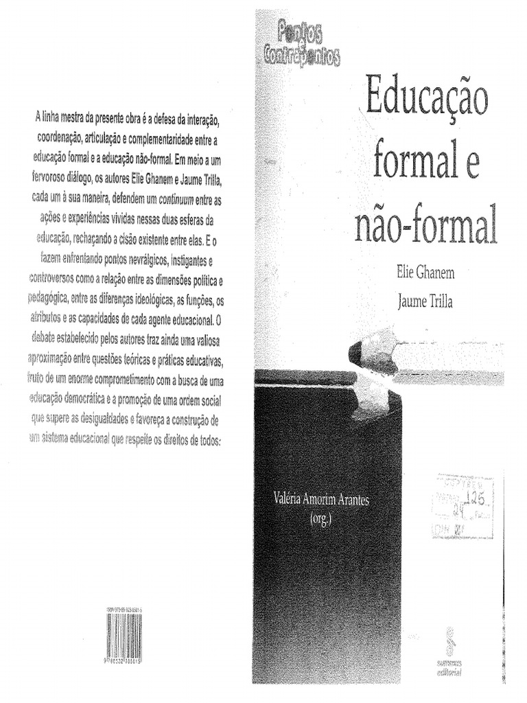 A Educação Não Formal - Jaume Trilla | PDF